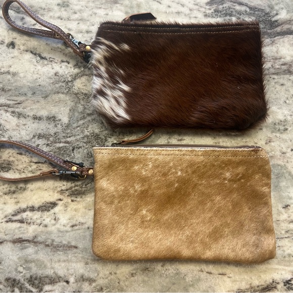 NWT Myra Bag Cowhide Wristlet - Picture 4 of 5